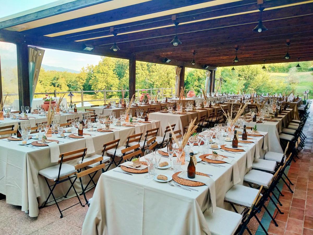 Agriturismo Borgo Biaia Camporgiano エクステリア 写真