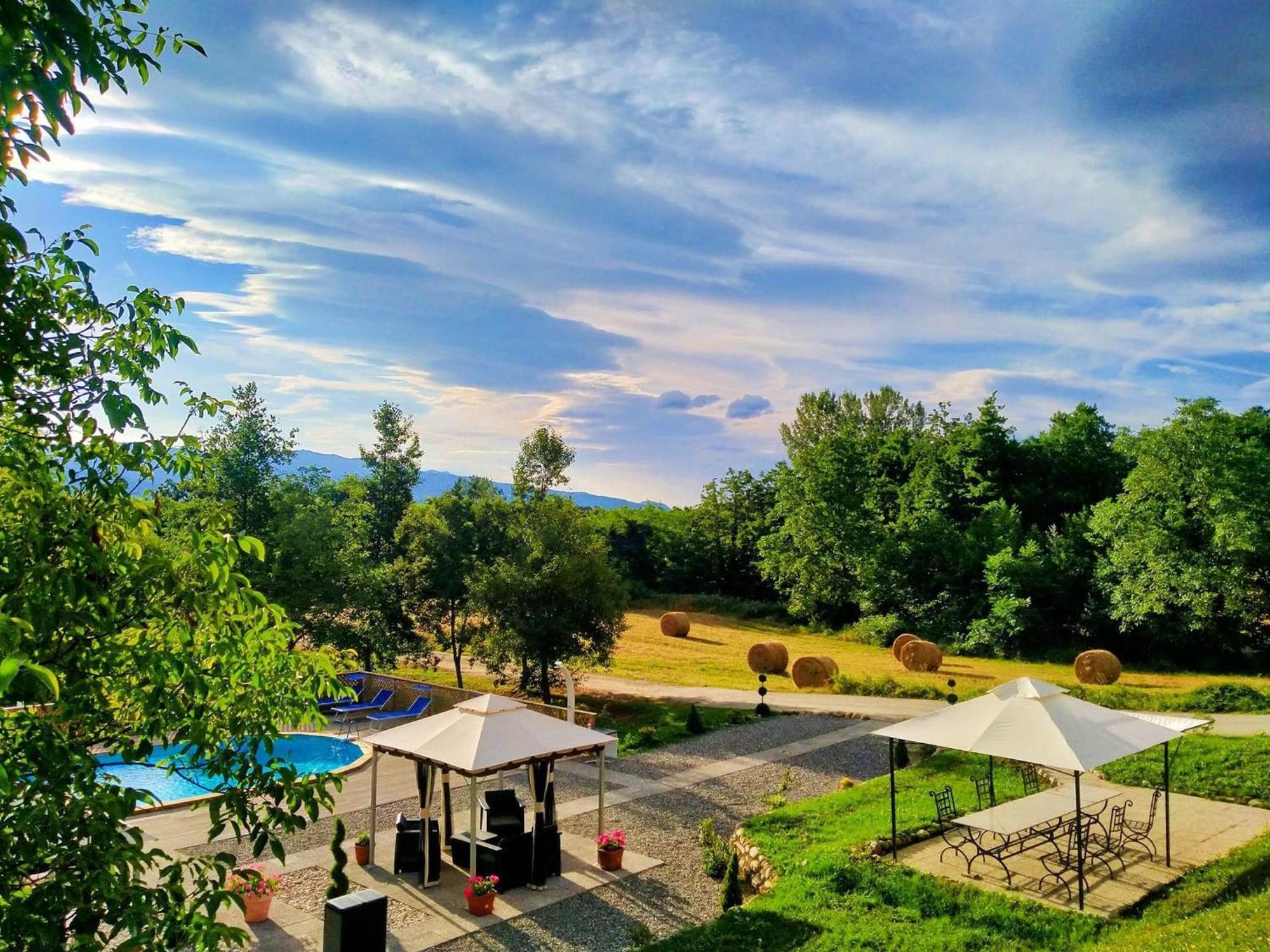 Agriturismo Borgo Biaia Camporgiano エクステリア 写真