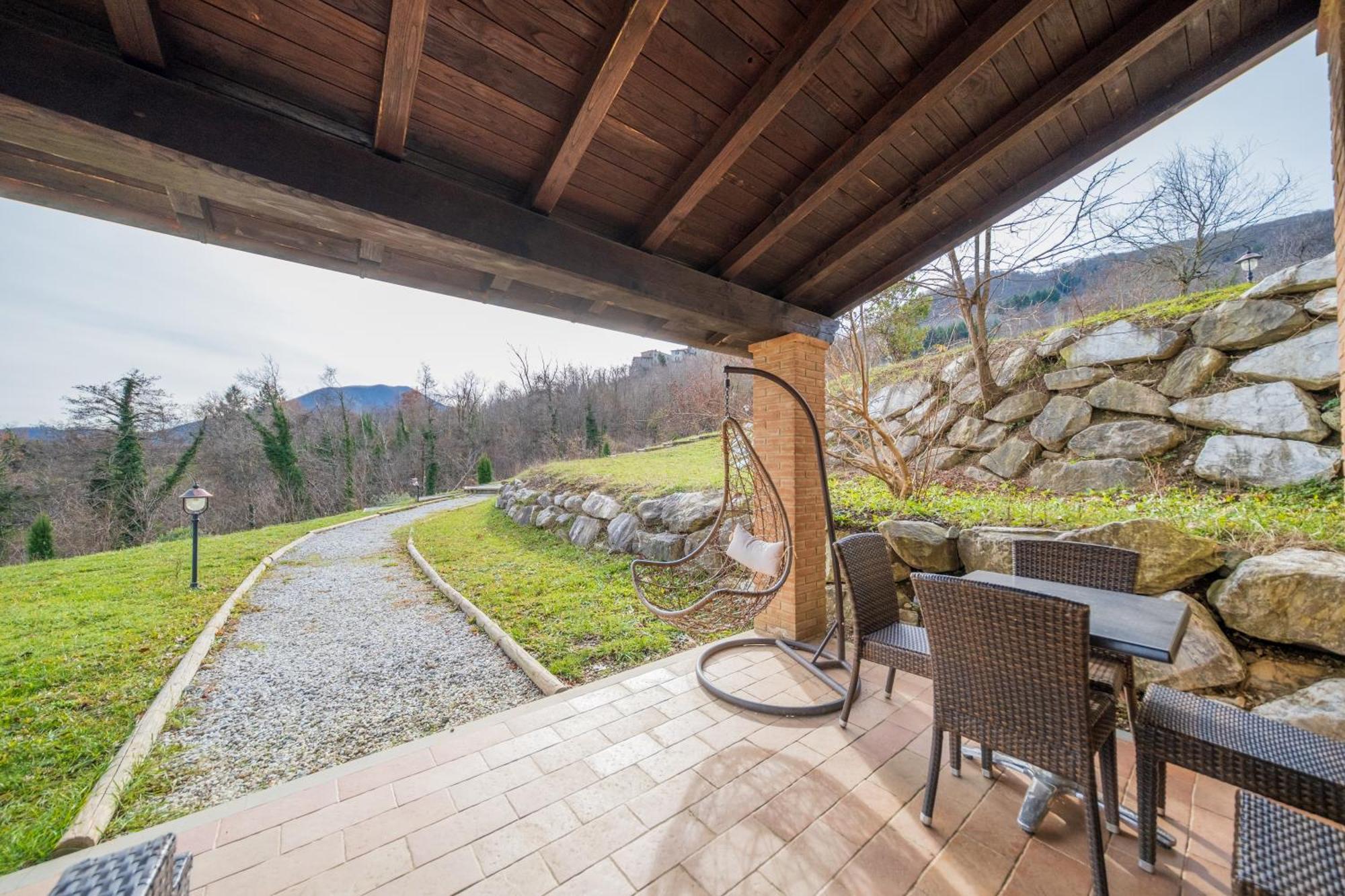 Agriturismo Borgo Biaia Camporgiano エクステリア 写真